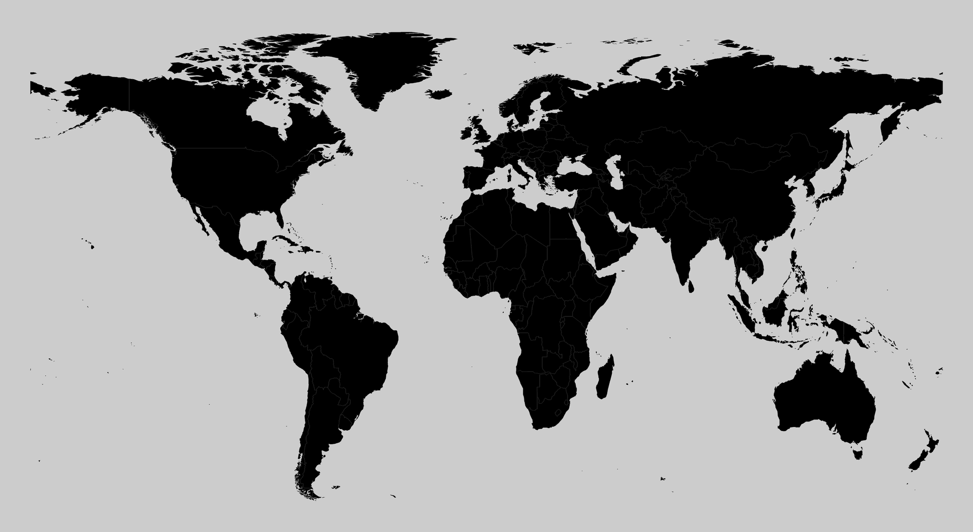 World map of partner locations