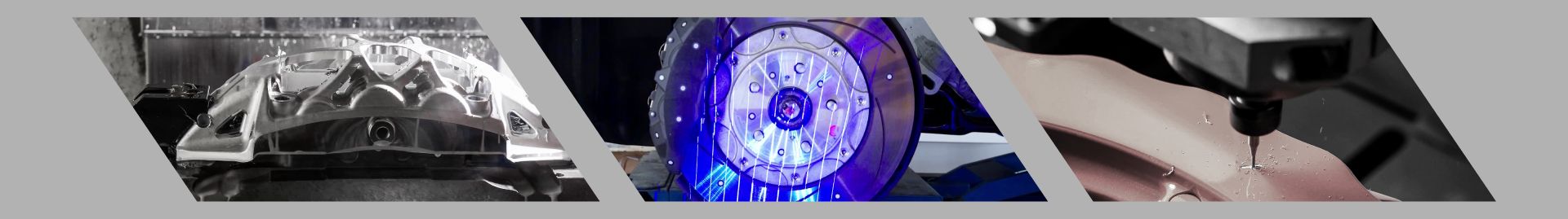 Brake system production: caliper machining, rotor inspection and CNC finishing
