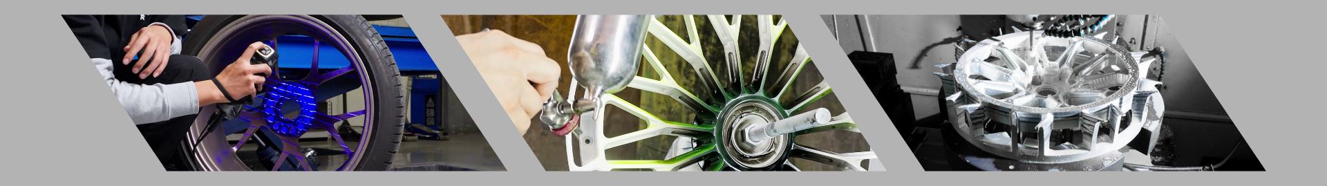Forged wheel production: inspection, finishing and machining