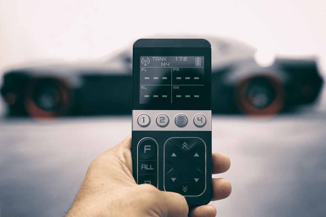 Air suspension remote controller