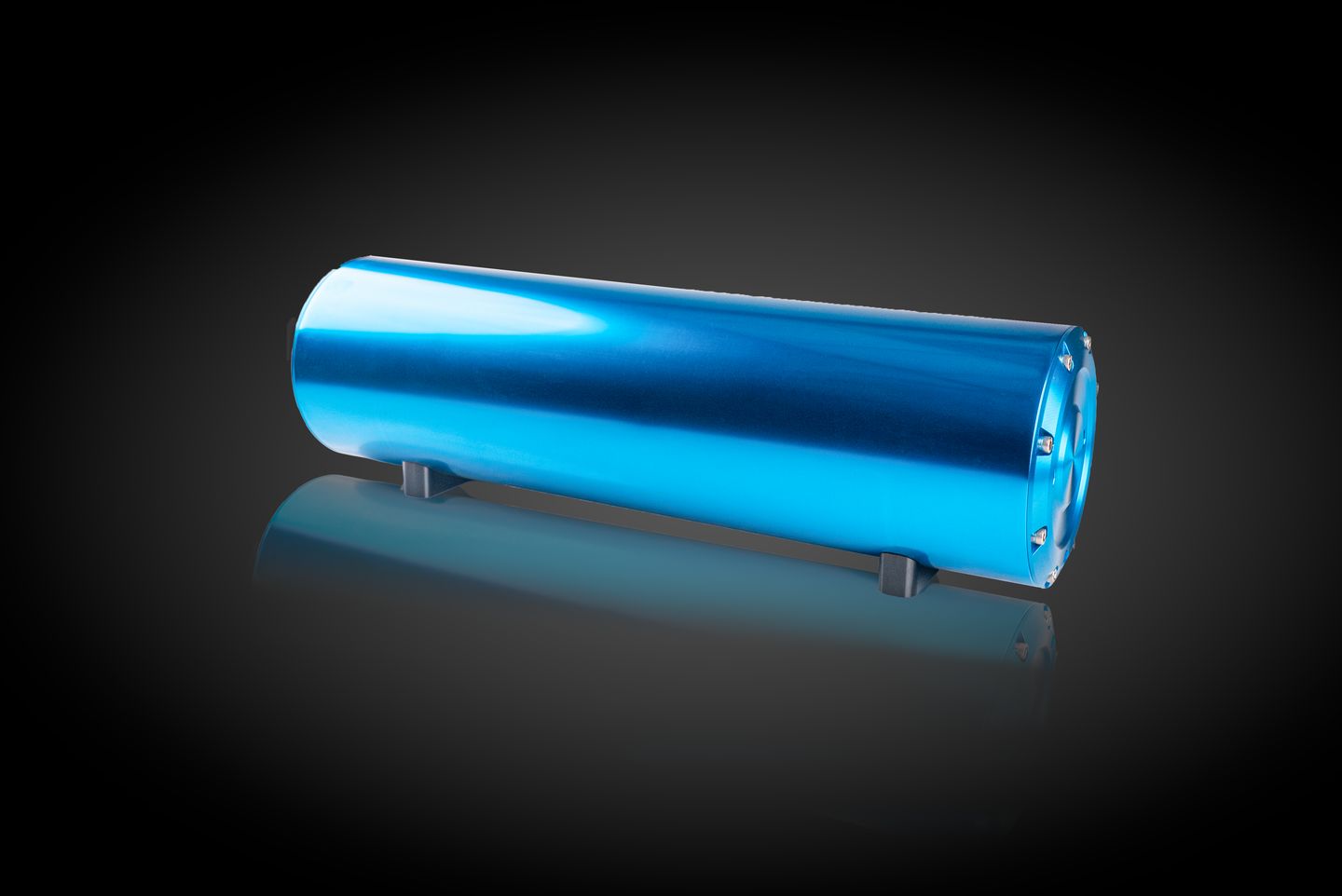 Air tank in blue